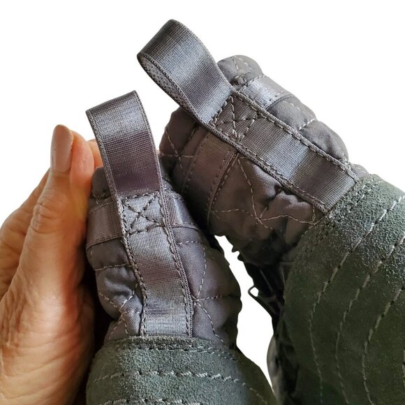 Skechers Suede Reggae Fest Steady Quilted Bungee Ankle Bootie Size 9.5 - Picture 9 of 14